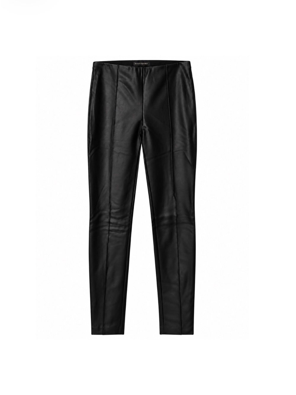 NWT Banana Republic Faux Leather Skinny Pant - Black, Size 10